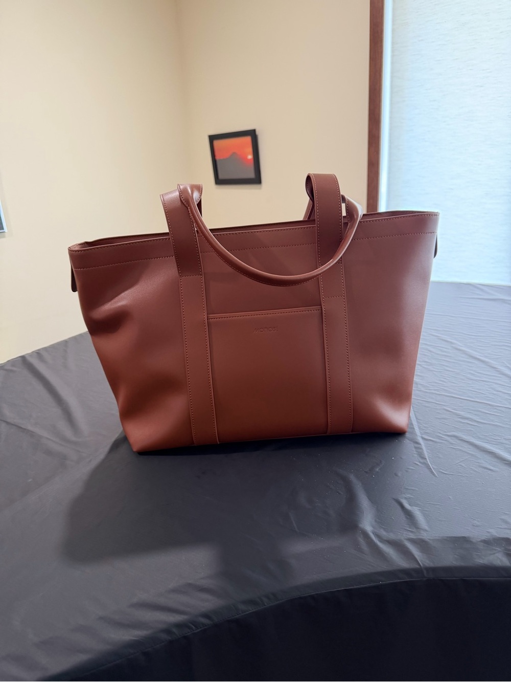 Brown Leather Tote Bag - Classic Everyday Carry